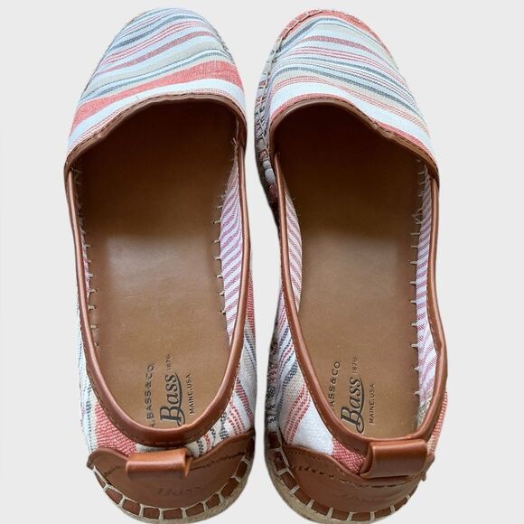G.H. Bass & Co. Multi-Color Stripe Espadrilles Women’s Size 9M - Picture 7 of 8